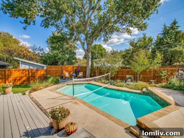 Professionally Maintained Backyard Oasis