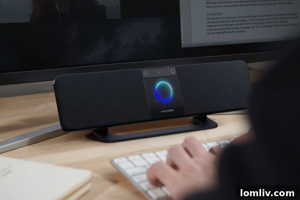 CES 2022: Unveiling Tomorrow's Tech 8 Noveto N1's innovative audio-beaming technology creates a private sound bubble