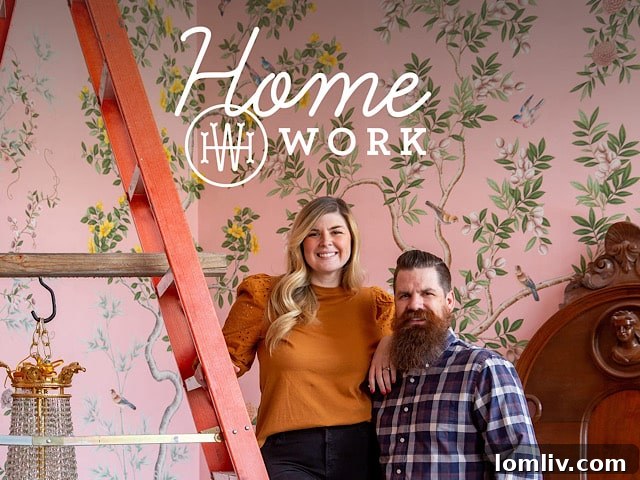 Candis and Andy Meredith, stars of Magnolia Network's Home Work