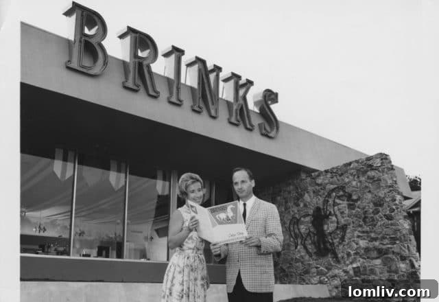 Brinks Coffee Shop, historic view