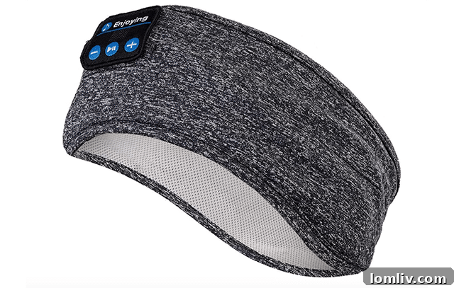 Wireless sleep headphones headband, ideal for side sleepers and meditation