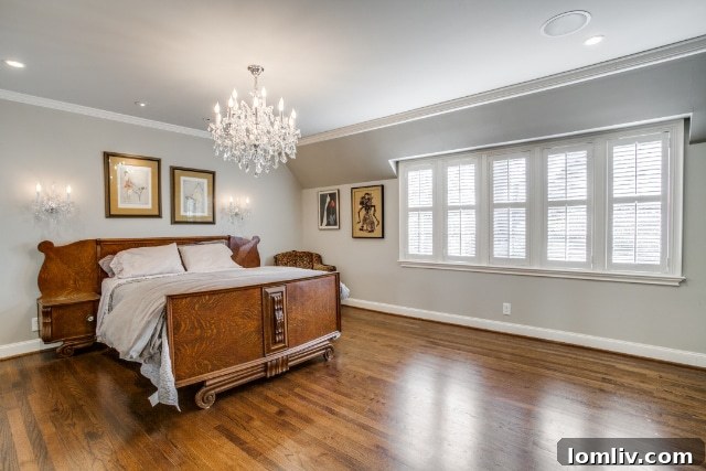 An elegant interior space with a blend of classic and modern decor, reflecting the home's timeless appeal.