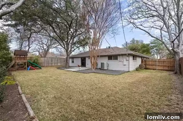 Sparkman Club Estates: Your Turnkey Home in a Welcoming Community 9 Inviting Backyard View - 10443 Royal Club Lane Dallas