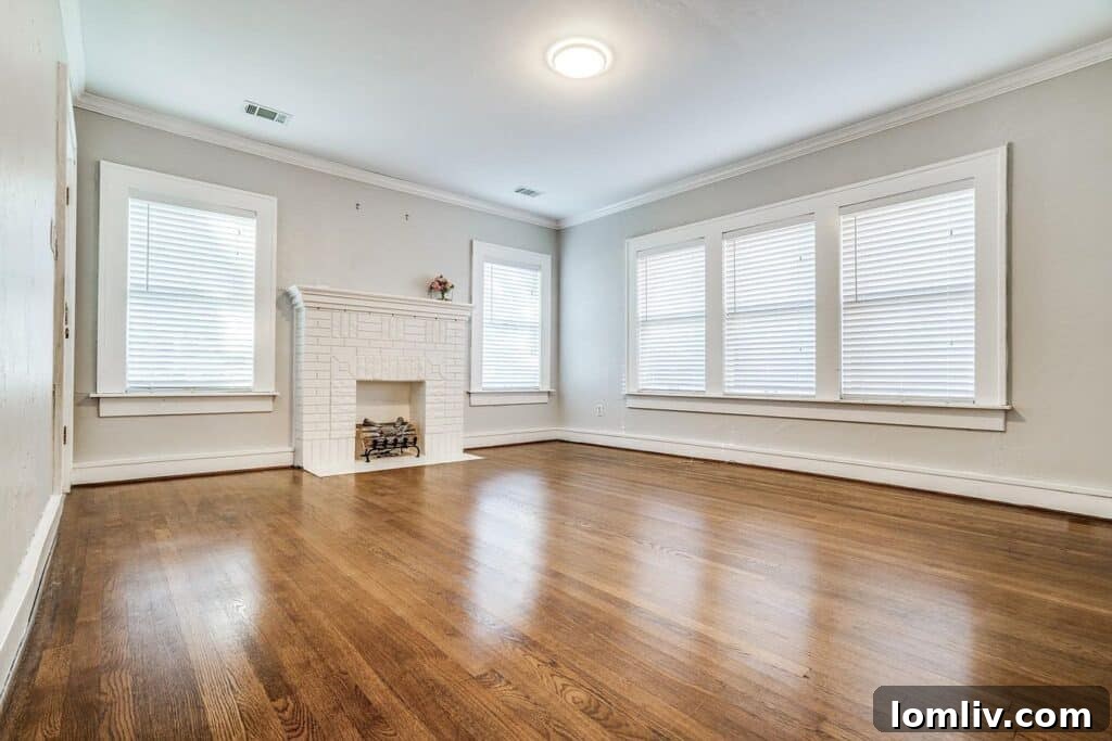 Charming brick exterior of the 5921 Vanderbilt Tudor home, showcasing its historic architecture