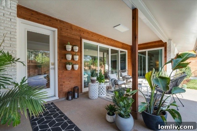 Crushed Gravel Firepit and Landscaped Backyard