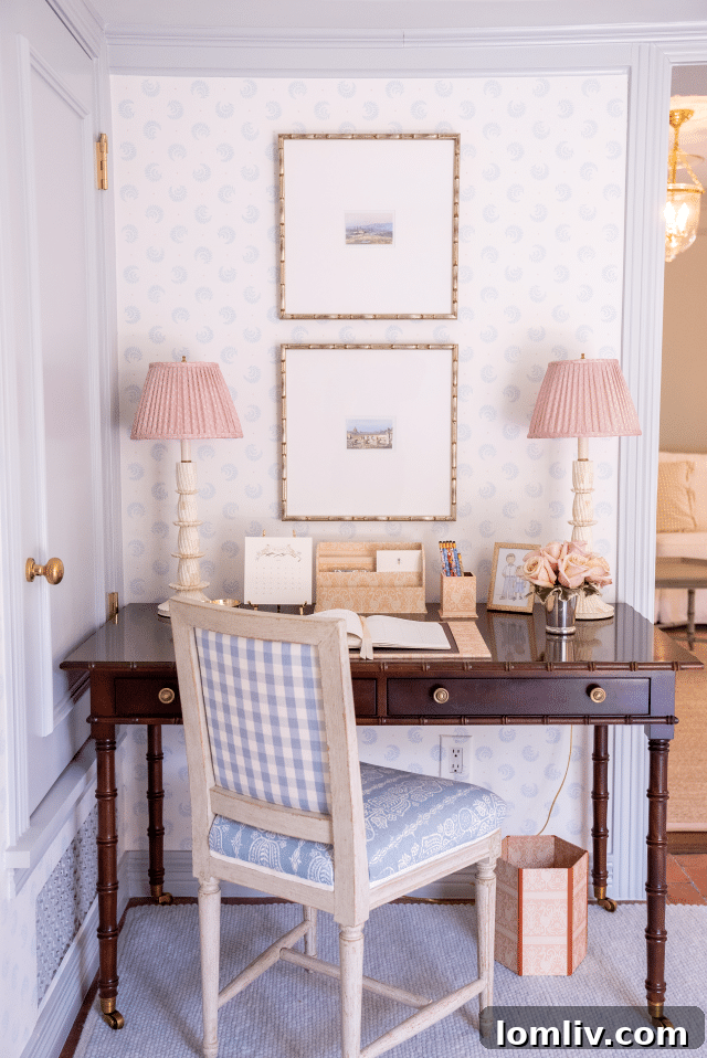 Classic and colorful living room interior by Lisa Henderson Interiors