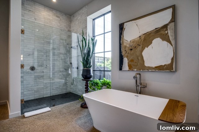 Urban Oasis: Industrial Luxury Retreat 19 Designer Bathroom Fixtures