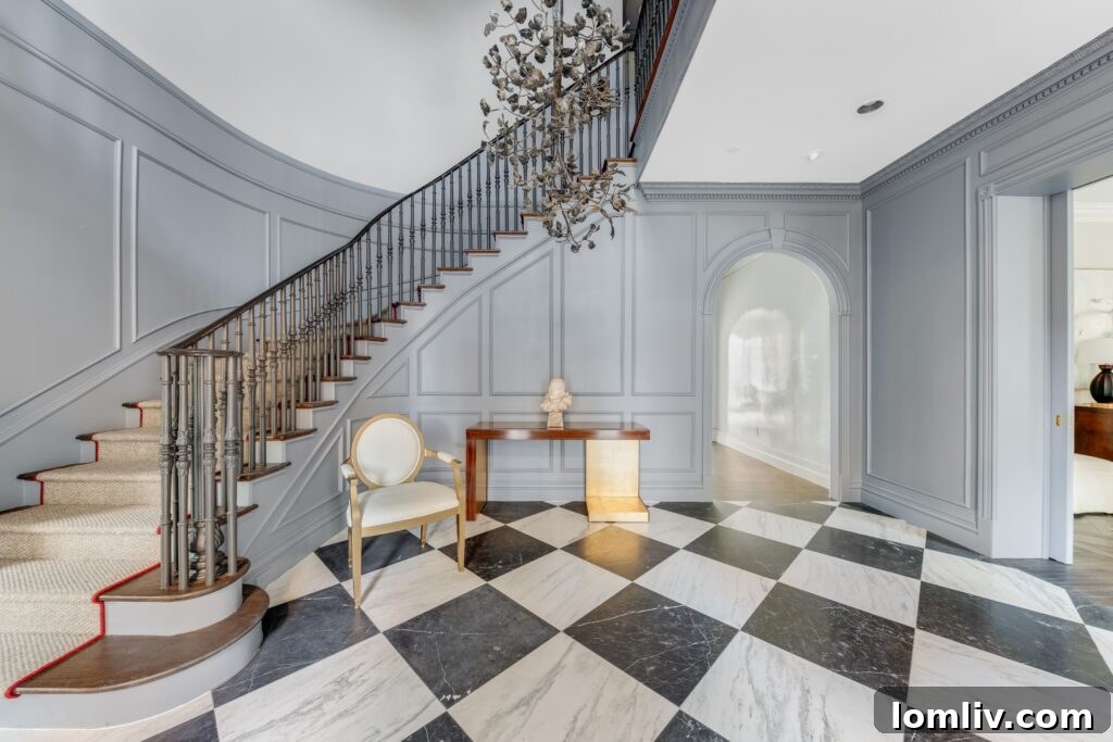 Kips Bay Show House Impressive Foyer