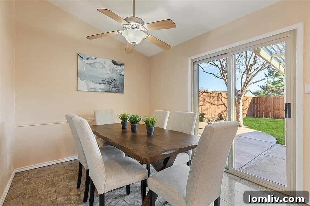 Modern kitchen with breakfast bar, Allen home