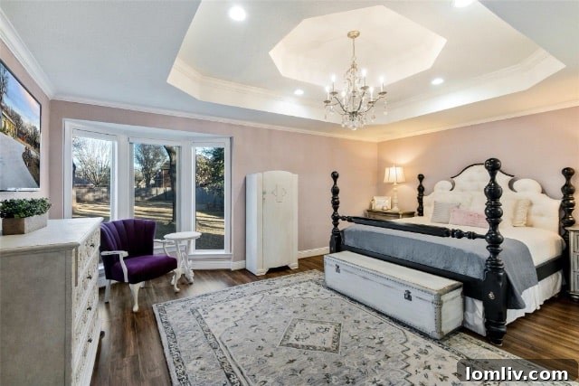 Spacious secondary bedroom with ample natural light