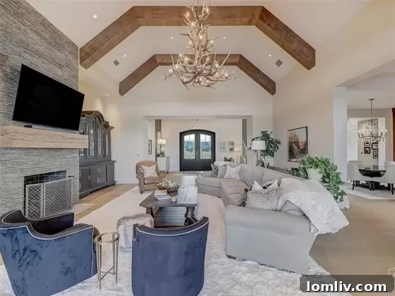 Are These Dallas-Fort Worth's Most Charming Homes? 4 Spacious backyard with pool at Southlake luxury property