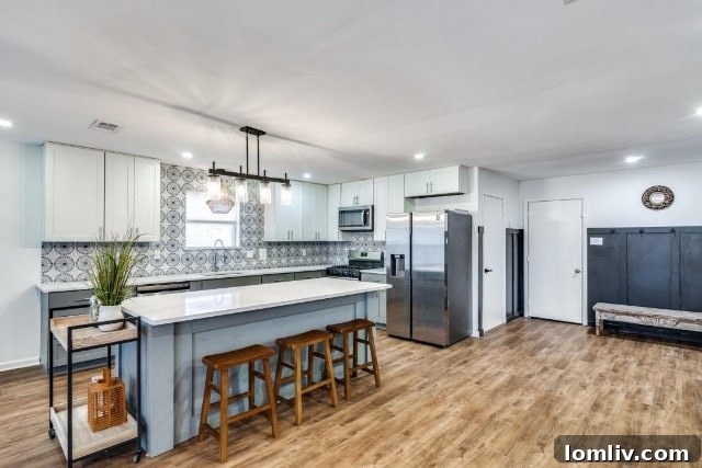 Kiest Forest Mid-Century Modern Ranch Interior Lighting