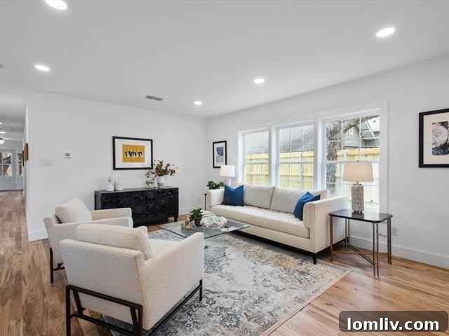 Inviting Exterior and Landscaping of Fort Worth Home