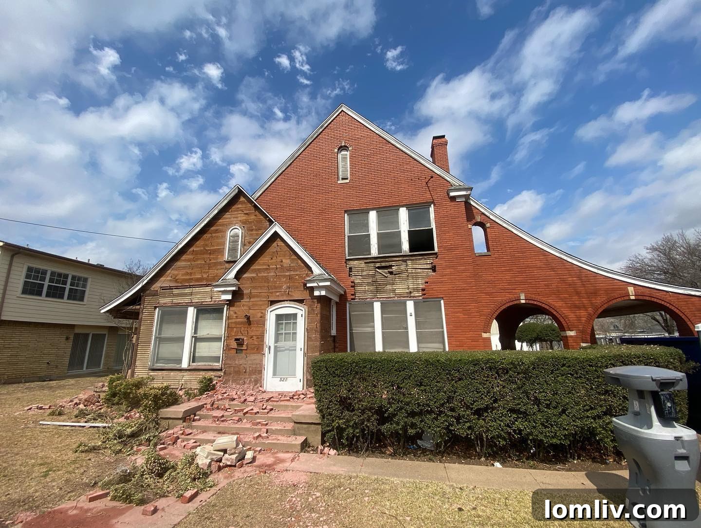 W. 8th Street Demolition Fence After