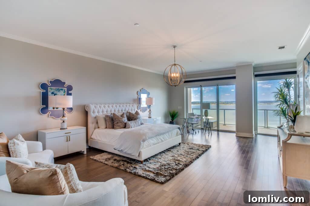 Open Concept Living Areas at Lakeside Tower Condos