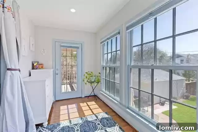 Spacious Owner's Suite Balcony