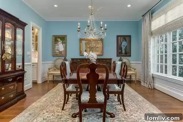 Elegant Kitchen in the Remodeled Luxury Home at 6114 Waggoner Drive