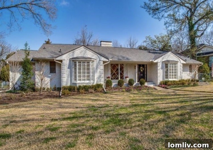 Upscale Open Houses: Your Dream Home Awaits This Weekend 11 Exterior view of a renovated home at 2016 Timbergrove Circle in Kessler Ranch, Dallas