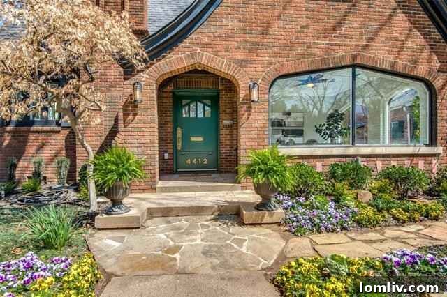 Exterior view of 4412 N. Hall Street, a classic Perry Heights Tudor