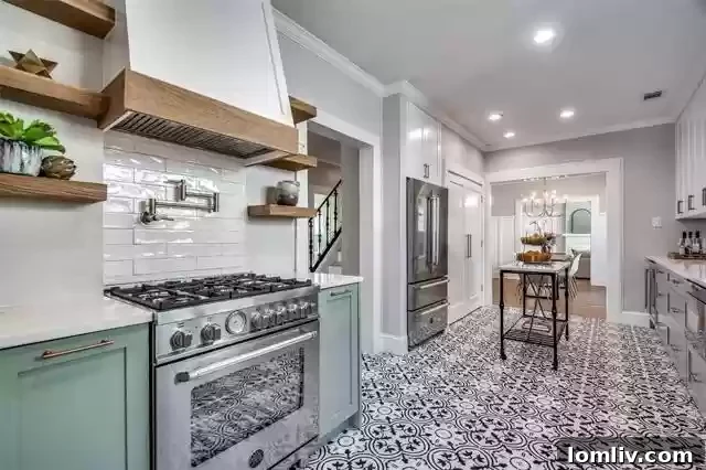 Elegant dining room with ample natural light