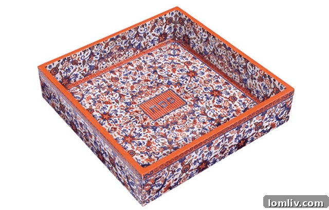 Celebrate with Style: Easter and Passover Essentials 9 Wooden Matzah tray with a vibrant multi-hued floral motive by Israeli designer Yair Emanuel