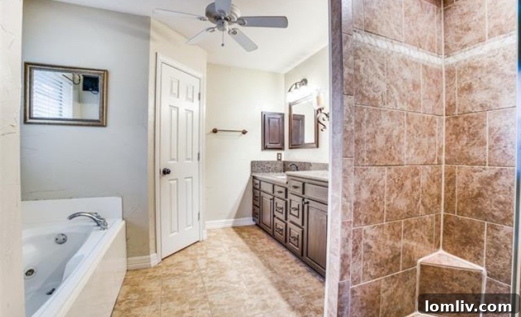 Flower Mound Exterior and Driveway