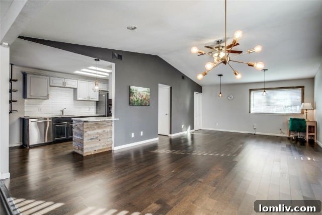 Cozy breakfast nook with industrial-style open shelving and natural light