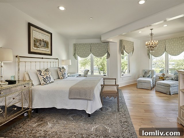 480FrmlDng - The luxurious second-floor principal suite