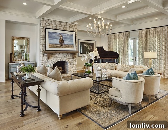 480HouseA - Beautifully staged interior living space