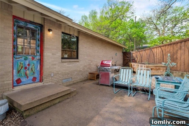 Bright and modern bathroom with granite countertops and neutral decor, showcasing recent updates.