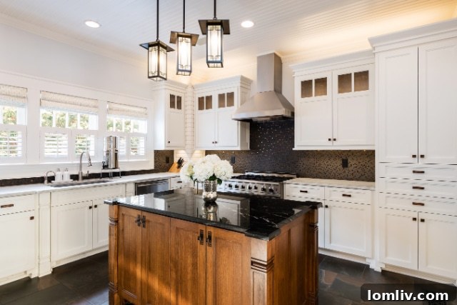 Modern Kitchen in a Historic Swiss Avenue Residence