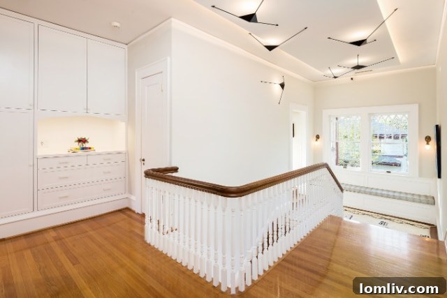 Bright and Spacious Kitchen in Prairie Foursquare