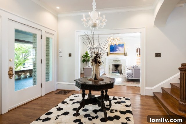 Interior View of Historic Swiss Avenue Home