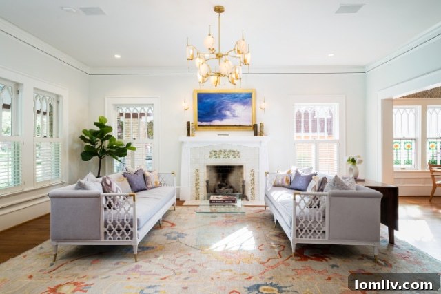 Original Architectural Details of Historic Dallas Home