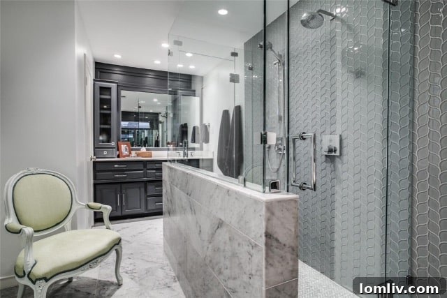 Interior view of a well-organized laundry area within the utility room, designed for efficiency