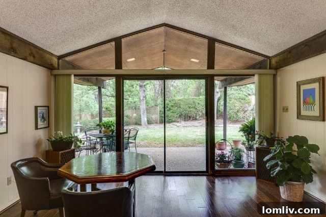 Vaulted Ceiling Living Room Arlington