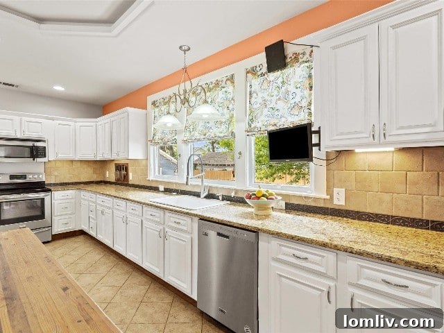 Fairmount Craftsman: Vintage Appeal, Modern Lifestyle 5 Long Granite Kitchen Countertop