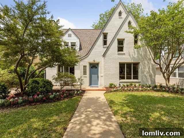 Charming Tudor cottage exterior at 2528 Shirley Avenue, University West