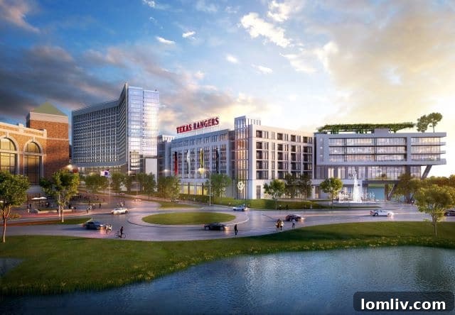 Luxury apartments in Arlington's Entertainment District