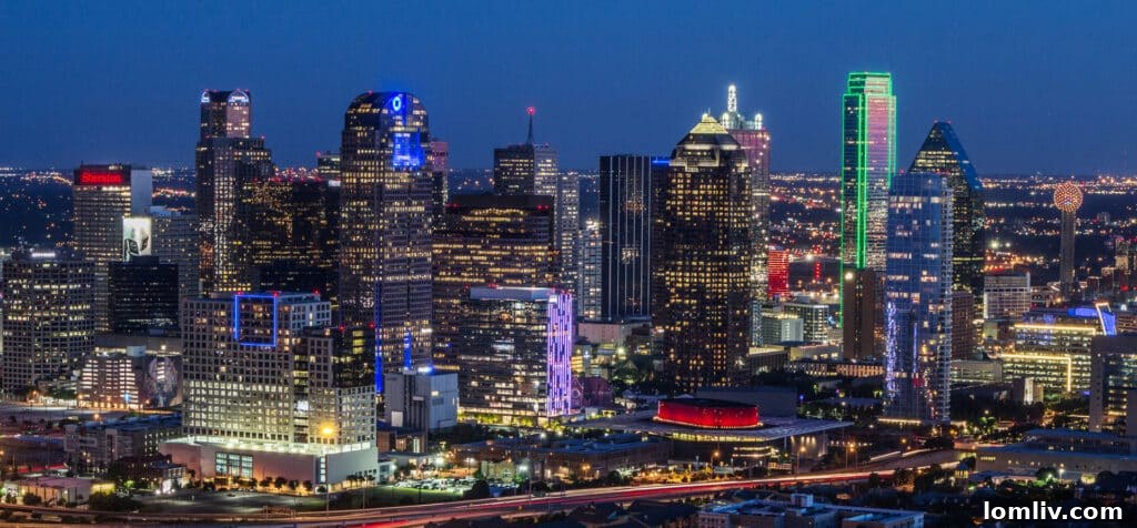 Dallas Arts District Skyline View with Joseph Haubert