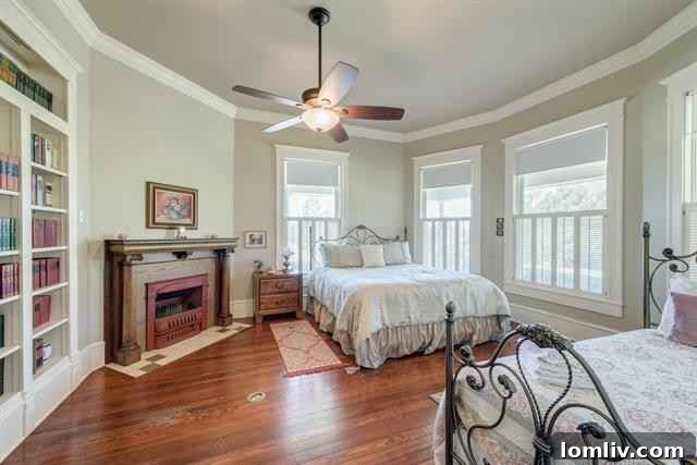 Ballroom or Card Room in the Fort Worth Historic House