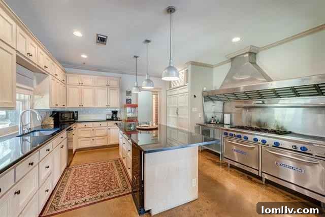 Spacious Living Area in the Fort Worth Guest House
