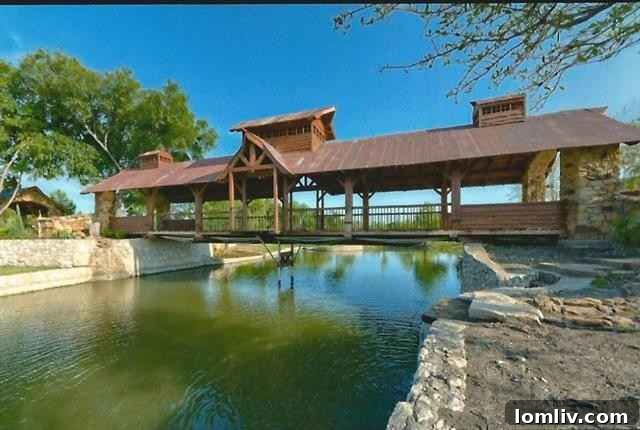 Private Gated Entrance to Fort Worth Estate with Fossil Creek