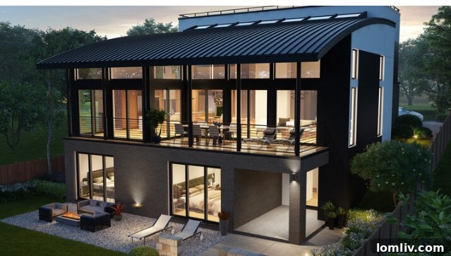 Modern home exterior with lush landscaping and a welcoming entrance at 1312 Cedar Hill Ave.