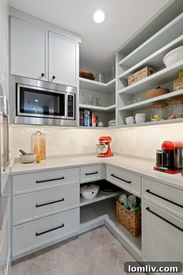 Suburban Southlake, Surprisingly Stylish 11 Contemporary kitchen design with sleek cabinetry and lighting