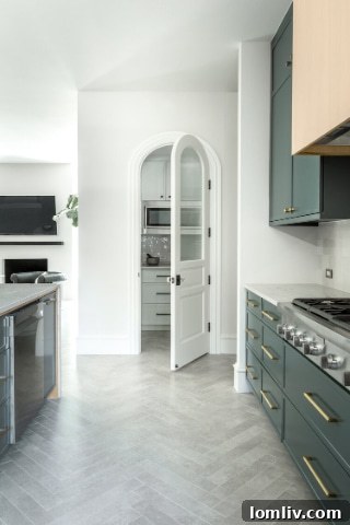 Suburban Southlake, Surprisingly Stylish 10 Elegant kitchen faucet and sink in a modern Southlake home