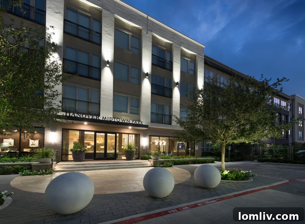 Hanover Midtown Park, a luxury high-rise development by Hanover Company in Dallas