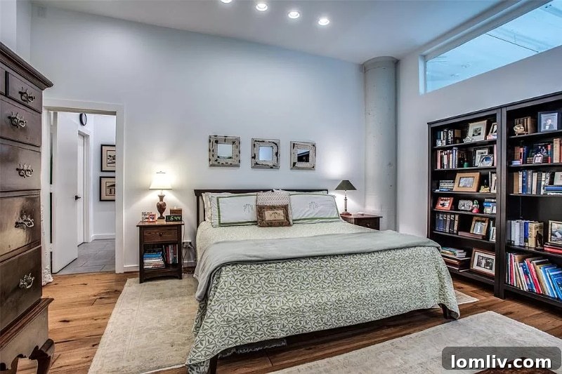 Spa-like primary bathroom with walk-in shower