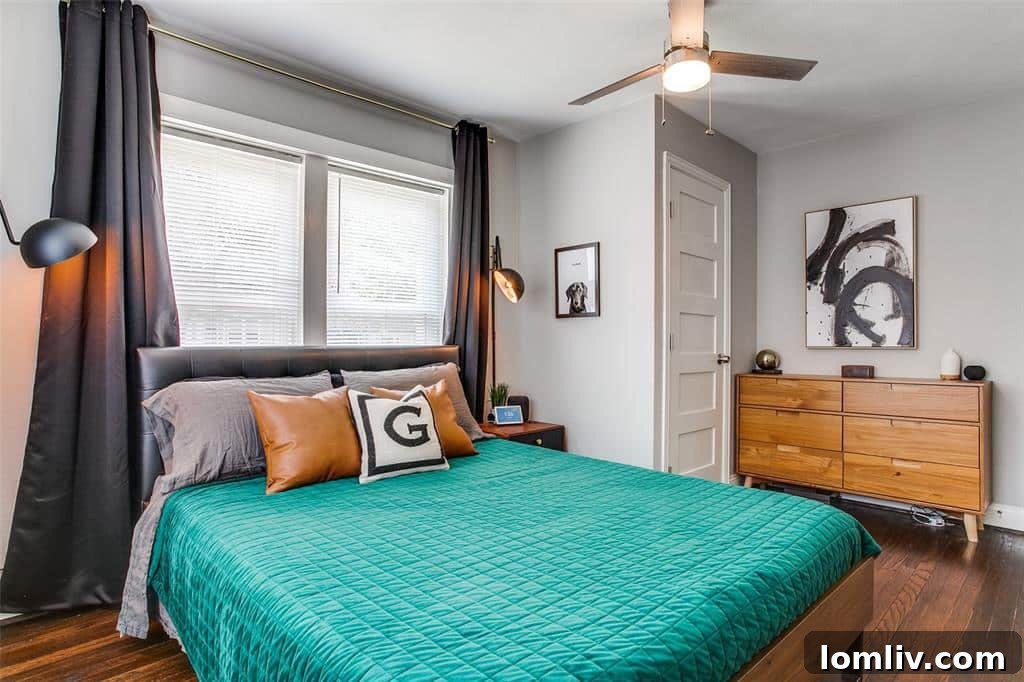 Master Bedroom Mid-Century Style