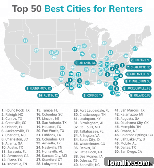 Texas Cities Offer Diverse Rental Options
